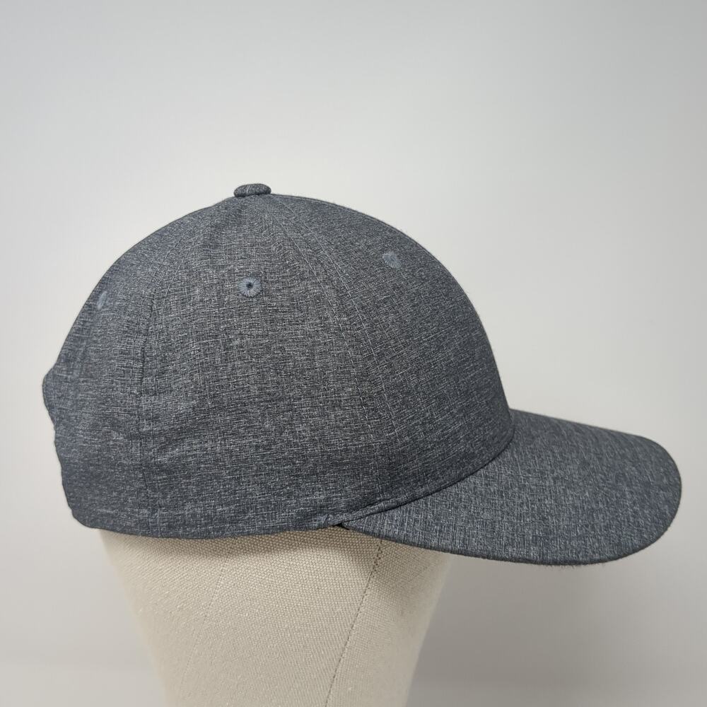 Simplot Spell Out Snapback Hat Gray One Size Flex… - image 4